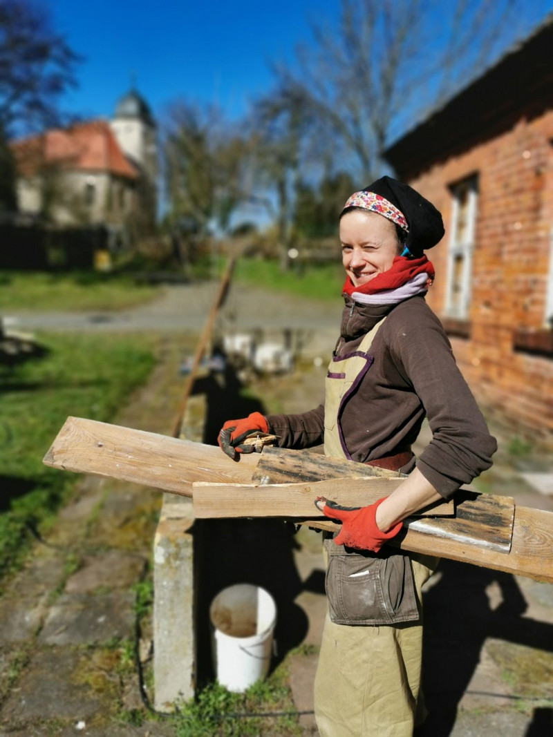 Freude beim Bauen in Meuro