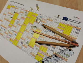 Kalender mit LEADER/CLLD-Terminen